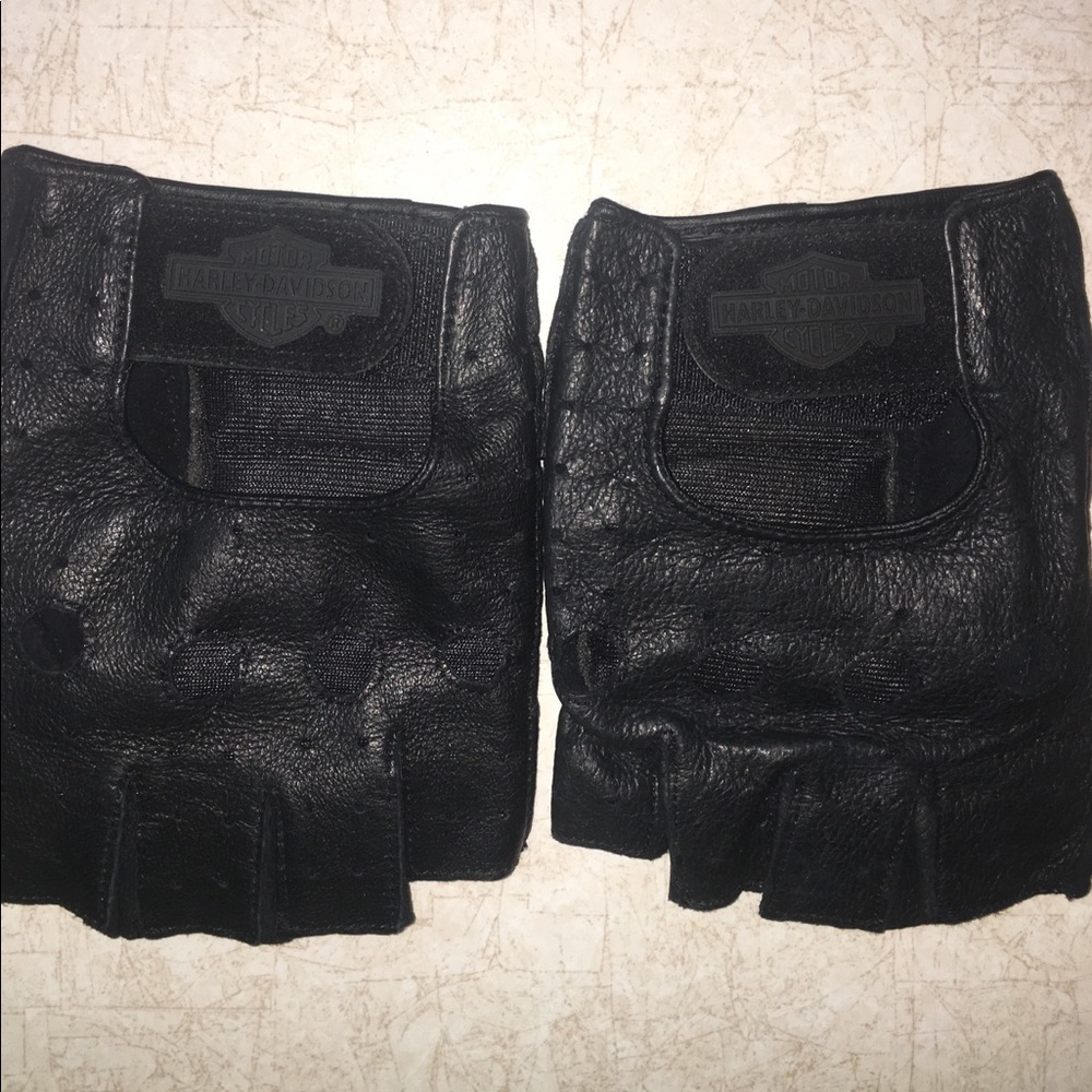Leather Harley Davidson gloves